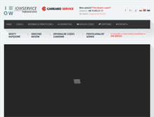 Tablet Screenshot of carraro24.com